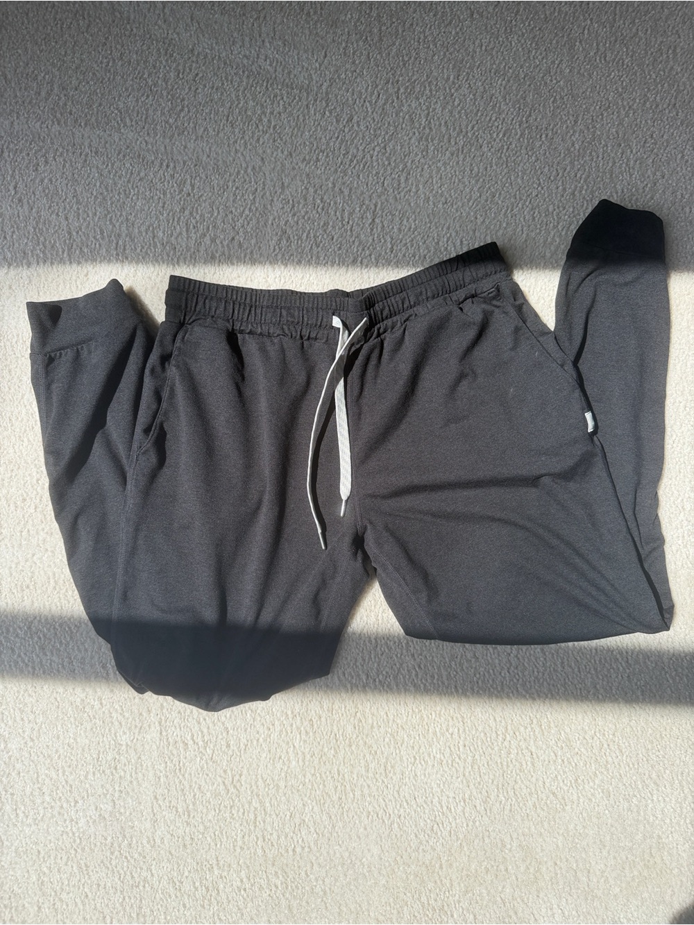 Vuori Black Drawstring joggers